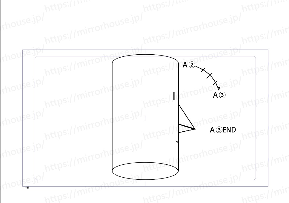 アニメーションスタイル課題 動きの緩急~回転運動(基礎)