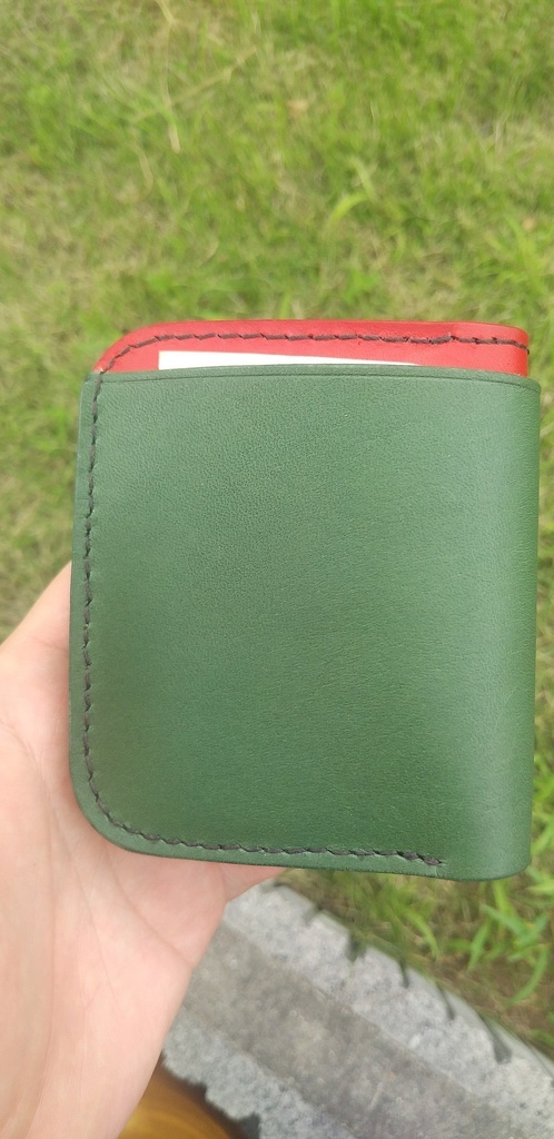 ナイスネイチャ風カラーパターンコンパクト財布