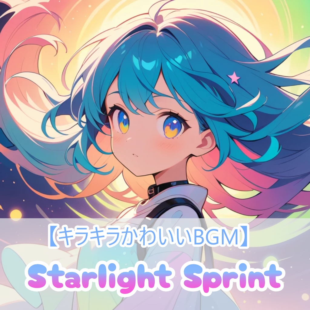6【フリーBGM】Starlight Sprint / 1時間【かわいい/kawaii future bass/pop/作業用/配信用】【60min】