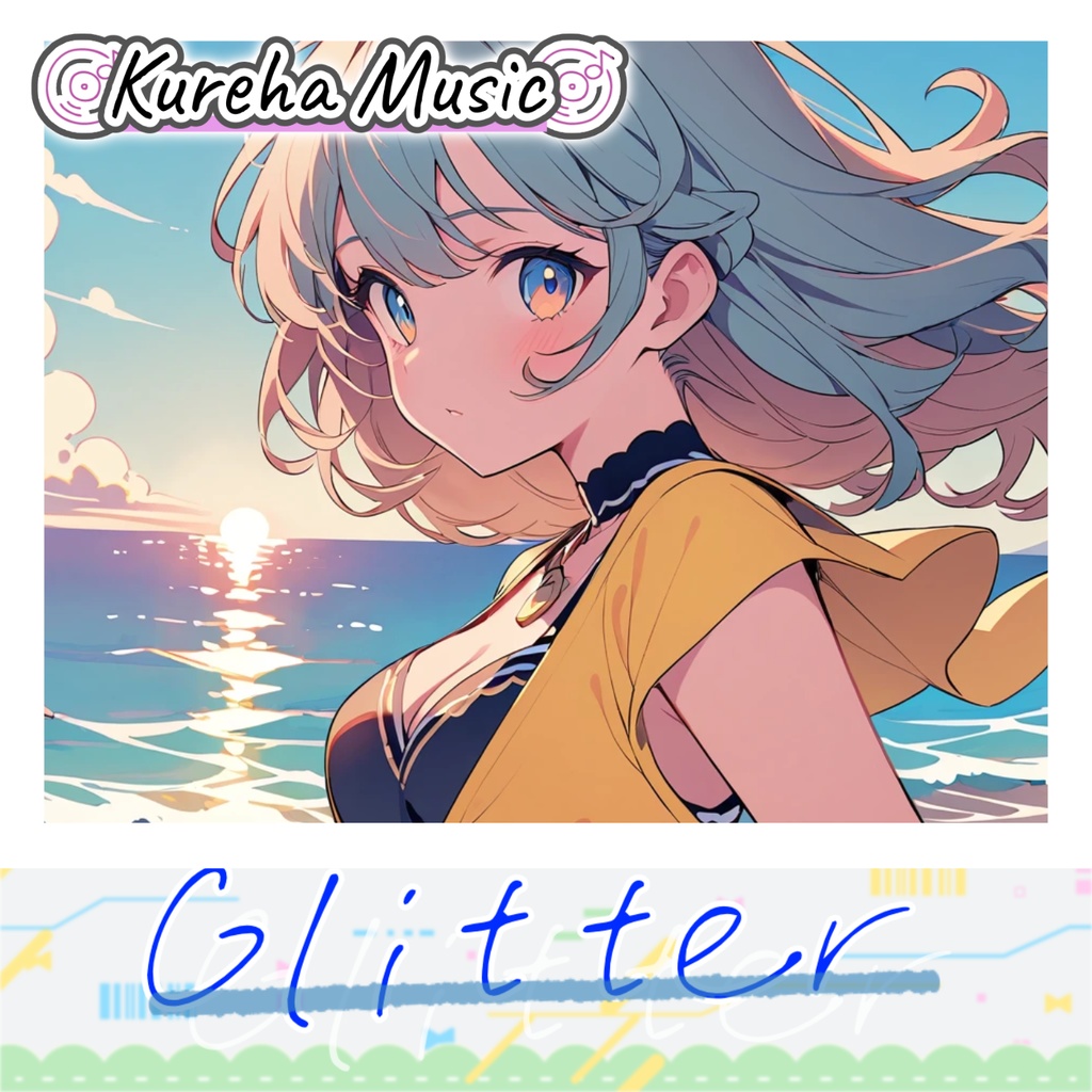 17【フリーBGM】Glitter / 1時間 【爽やか/明るい/かわいい/kawaii future bass/作業/配信/60min】