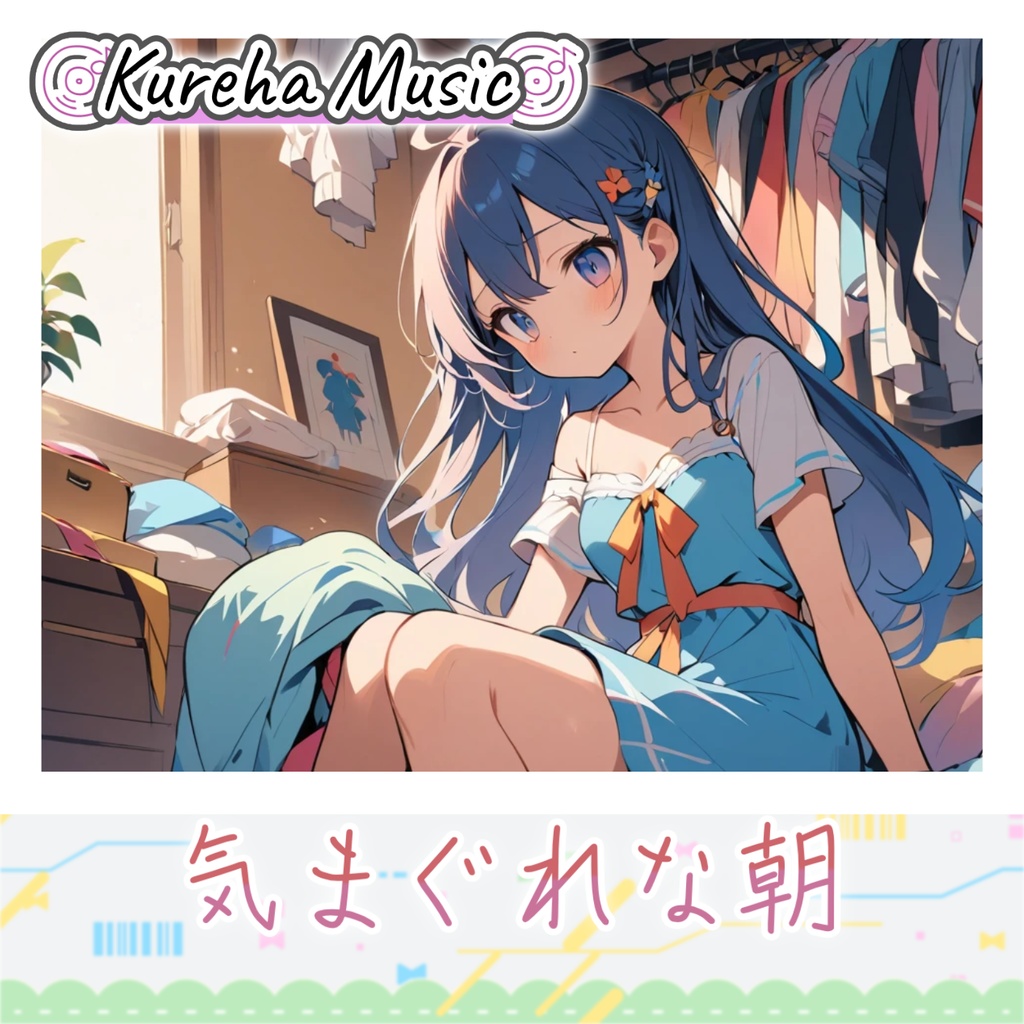 24【フリーBGM】気まぐれな朝 / 1時間 【ポップ/弾む/かわいい/kawaii future bass/作業/配信/60min】