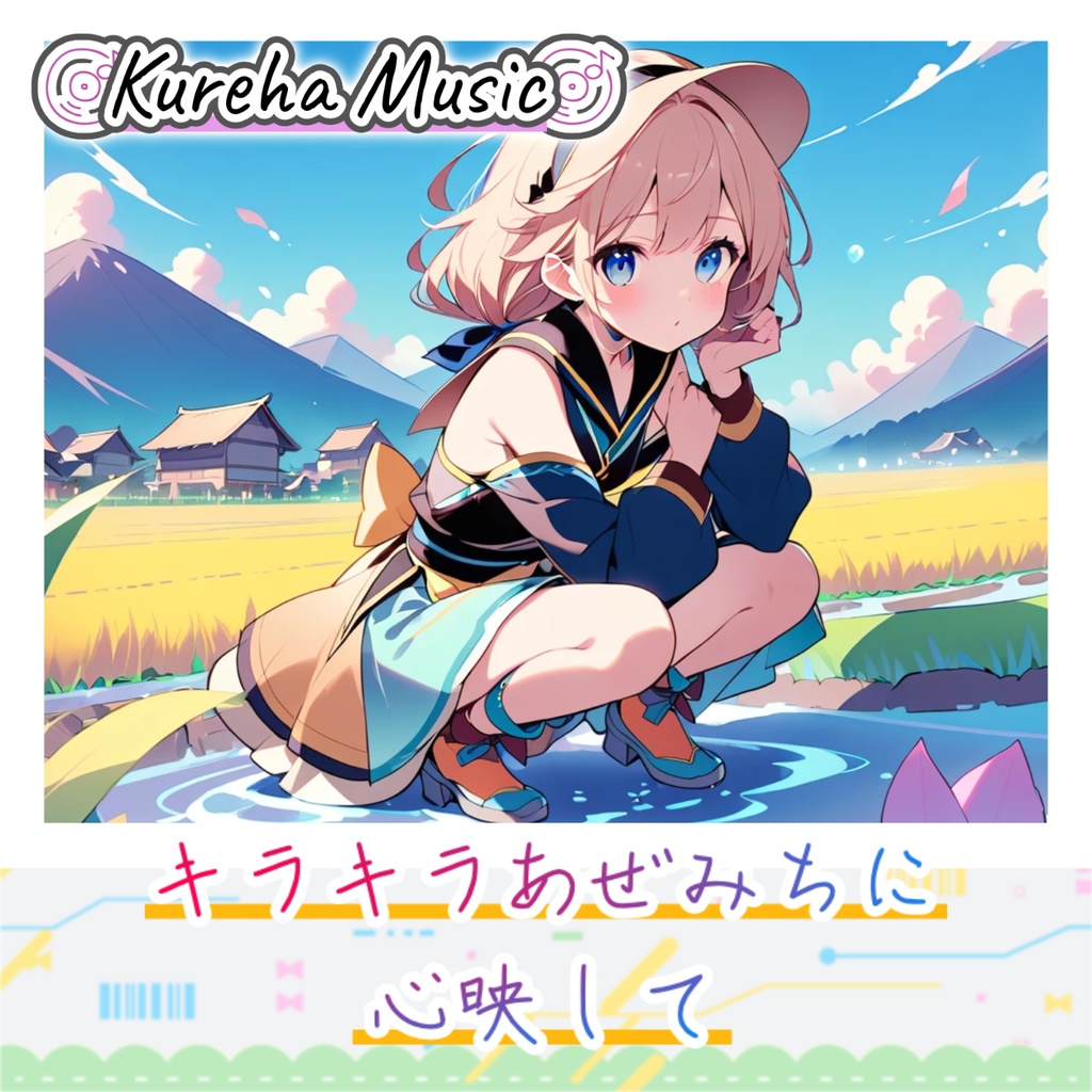40【フリーBGM】キラキラあぜみちに心映して/ 1時間 【ポップ/雑談/軽やか/chill/pop/kawaii future bass/作業/配信/60min】