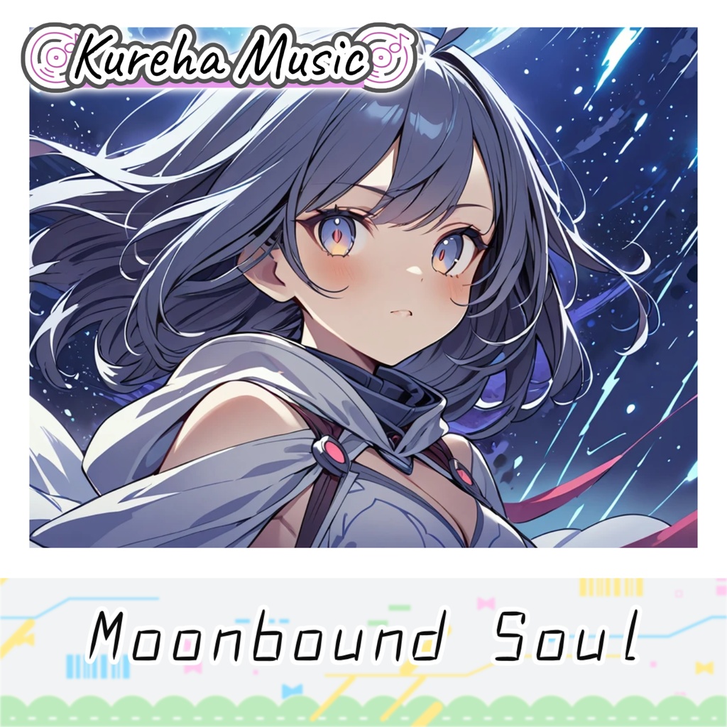 41【フリーBGM】Moonbound Soul/ 1時間 【疾走感/元気/近未来/kawaii future bass/作業/配信/60min】