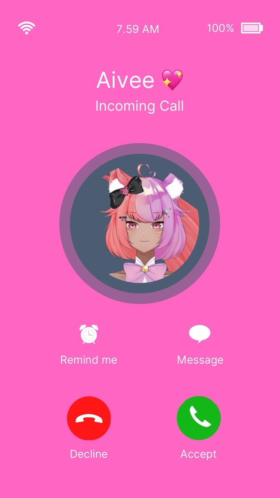 Aivee Fawkes Voice Alarm Pack 英語 ガールフレンドのボイスメモ