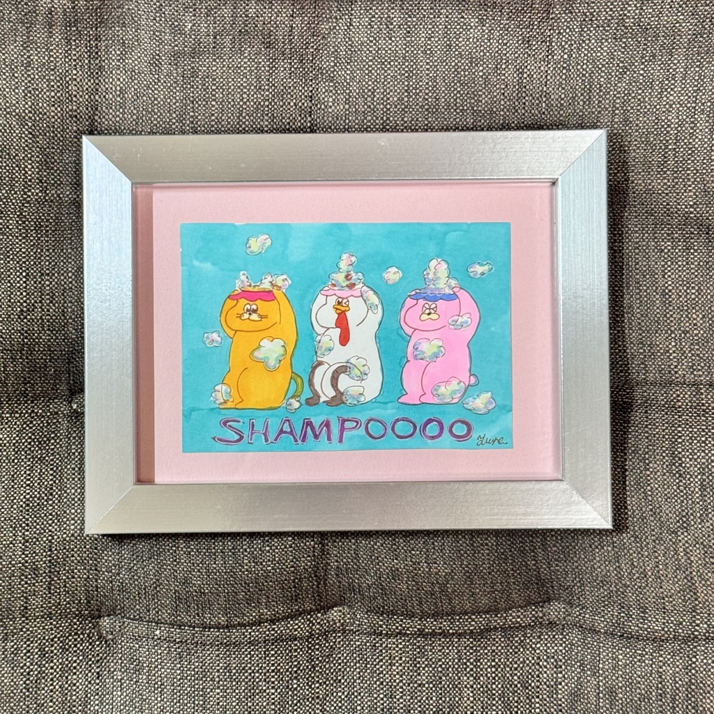 原画イラスト 額付き