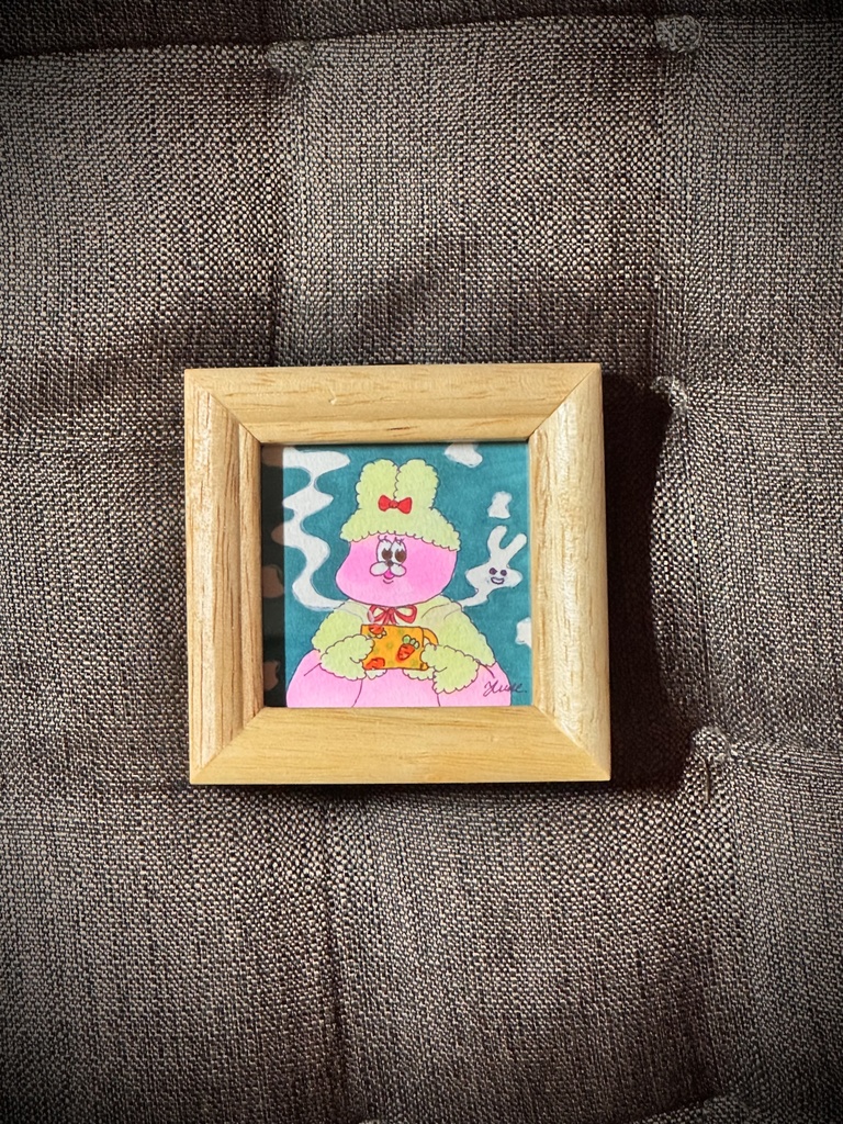 ミニ原画イラスト 額付き