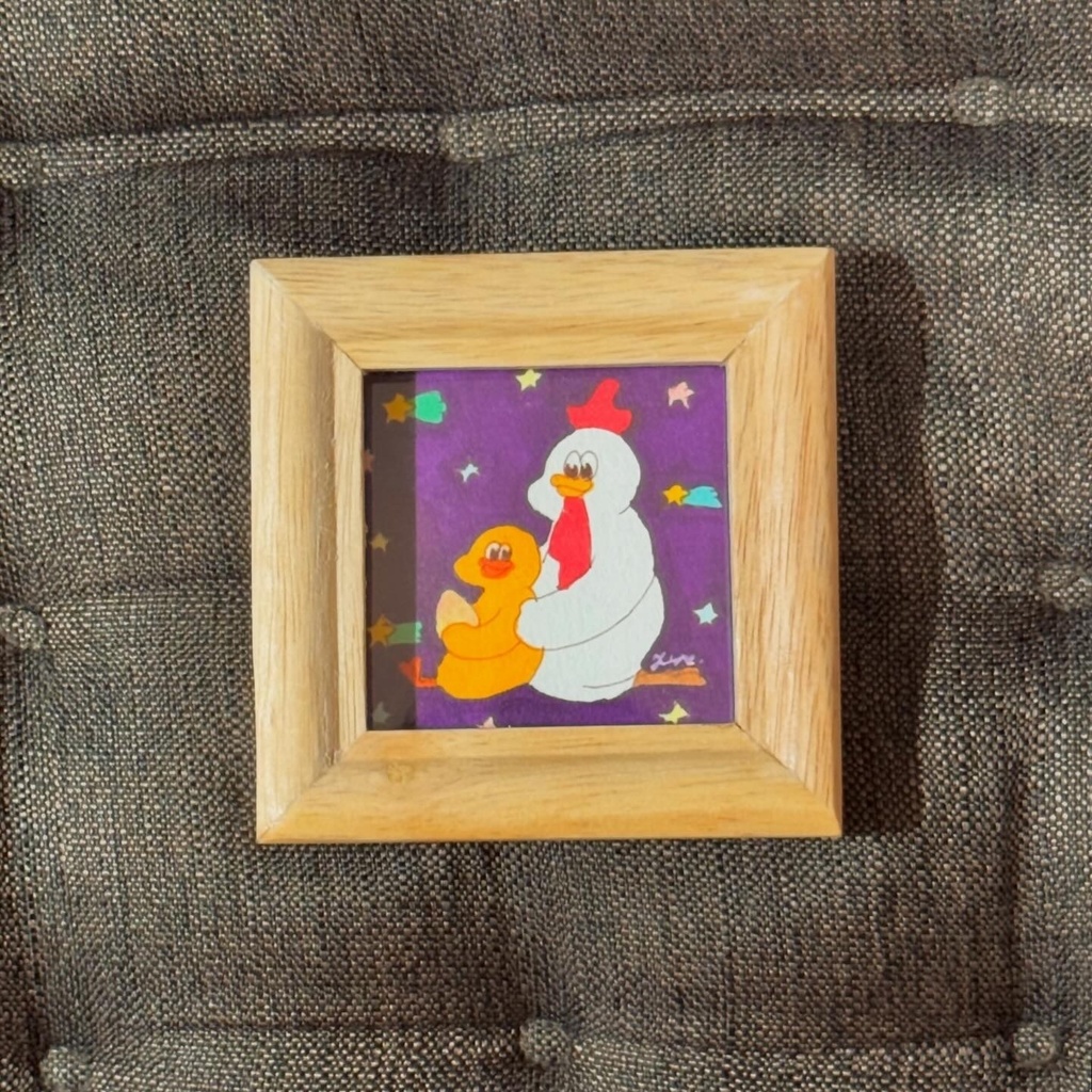 原画イラスト ミニ 額付き