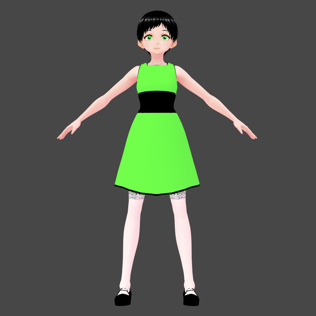 Power Puff Girl Outfit Set