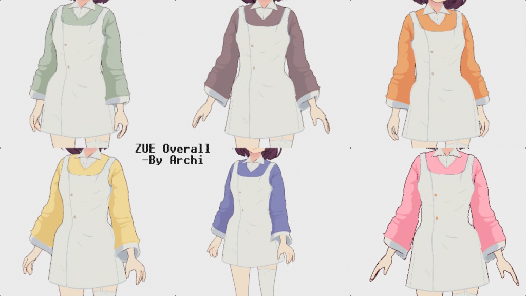 Zue Overall Clothes set