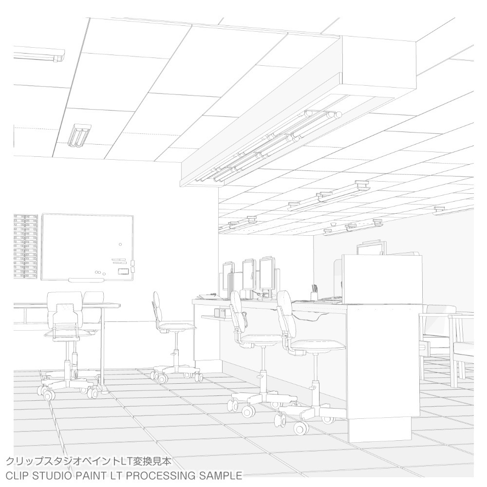 3D病院のナースステーション 3D-Nurse station in hospital (cs3o/fbx)
