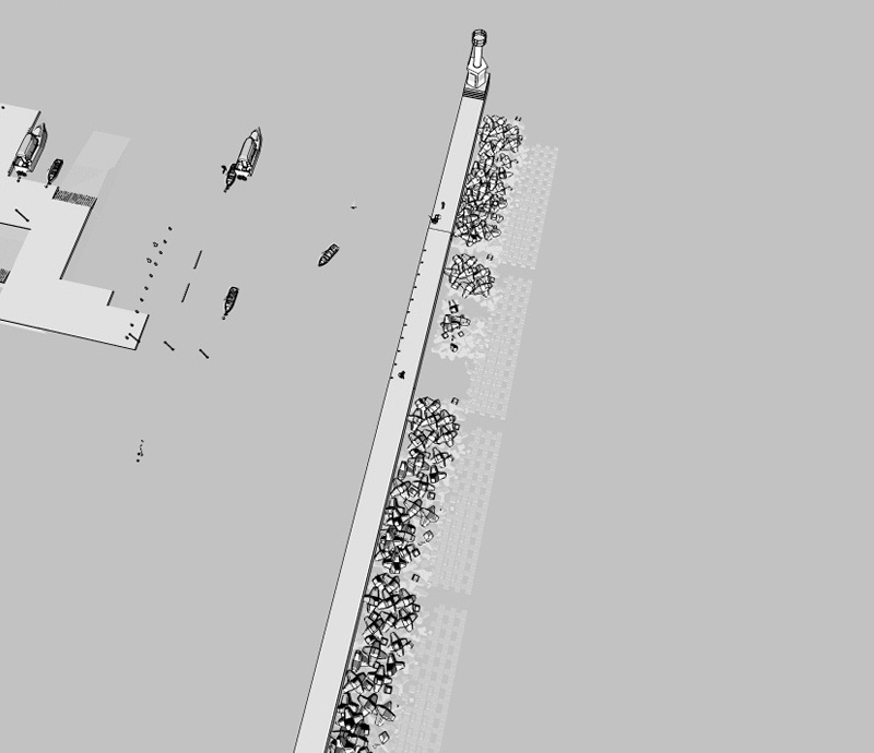 CLIP STUDIO向け 3D海辺の港埠頭メーカー cs3o/csmo