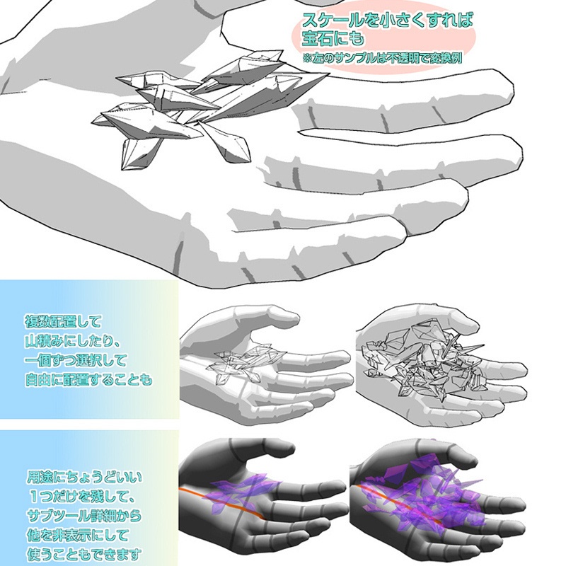 3Dマルチクリスタルメーカー cs3o/csmo