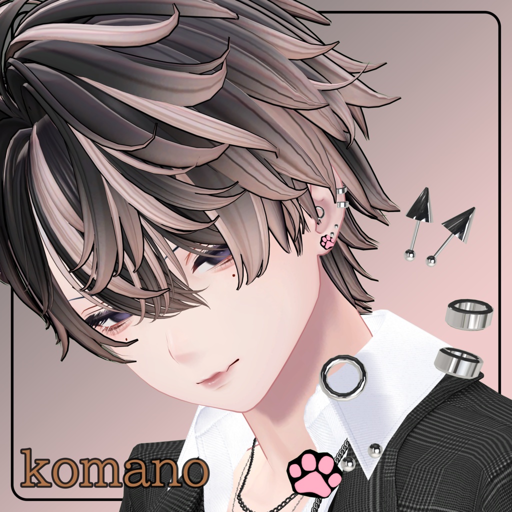 🐾Sale🐾【15アバター対応】Alter Cat ピアス【MA対応】
