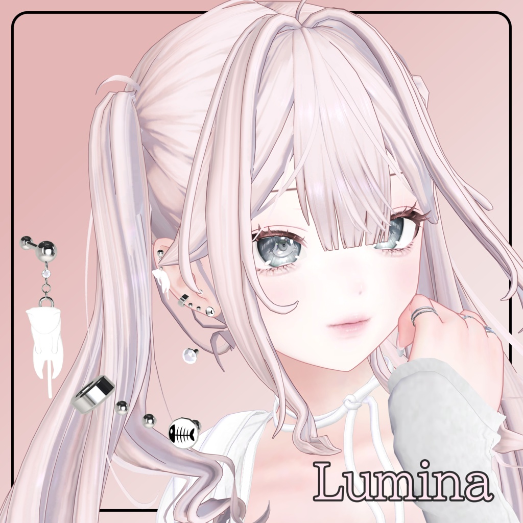 🐾Sale🐾【15アバター対応】Alter Cat ピアス【MA対応】