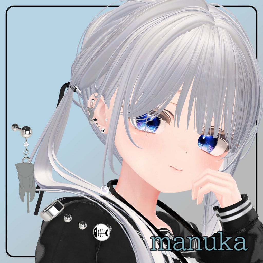 🐾Sale🐾【15アバター対応】Alter Cat ピアス【MA対応】