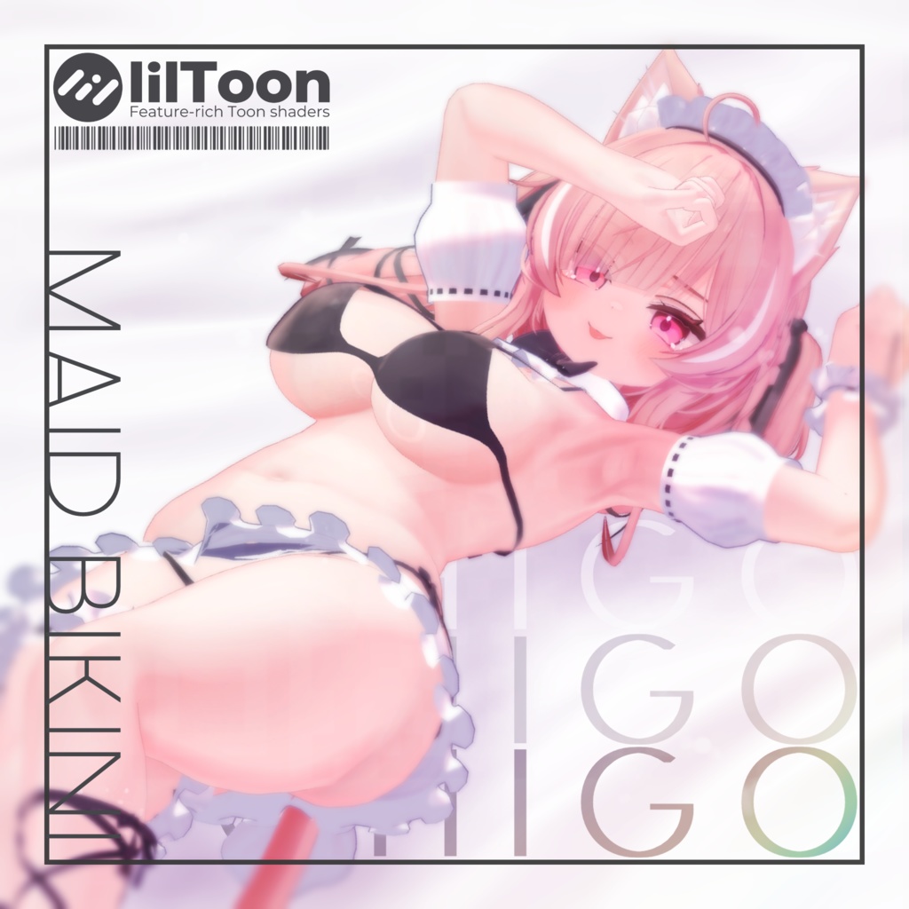 【イチゴ対応】Maid Bikini