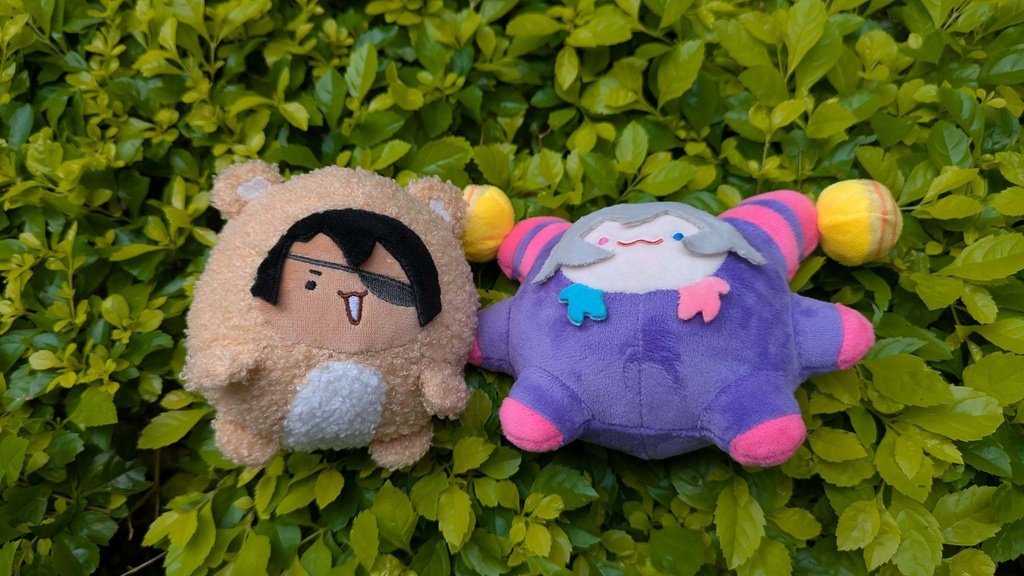 （予約) ベッテルとオウガマスコットぬいぐるみセット