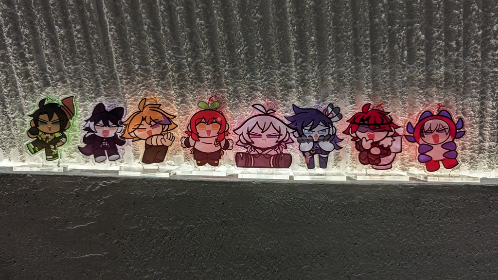 (予約）ホロスターズJP＋ENアクリルチャームスタンド