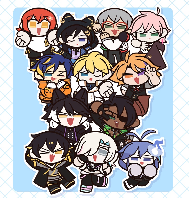 (予約）ホロスターズJP全員ステッカーパック