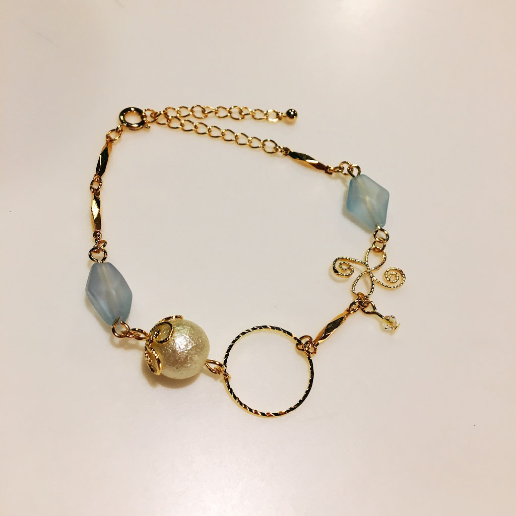 冬色ブレスレット