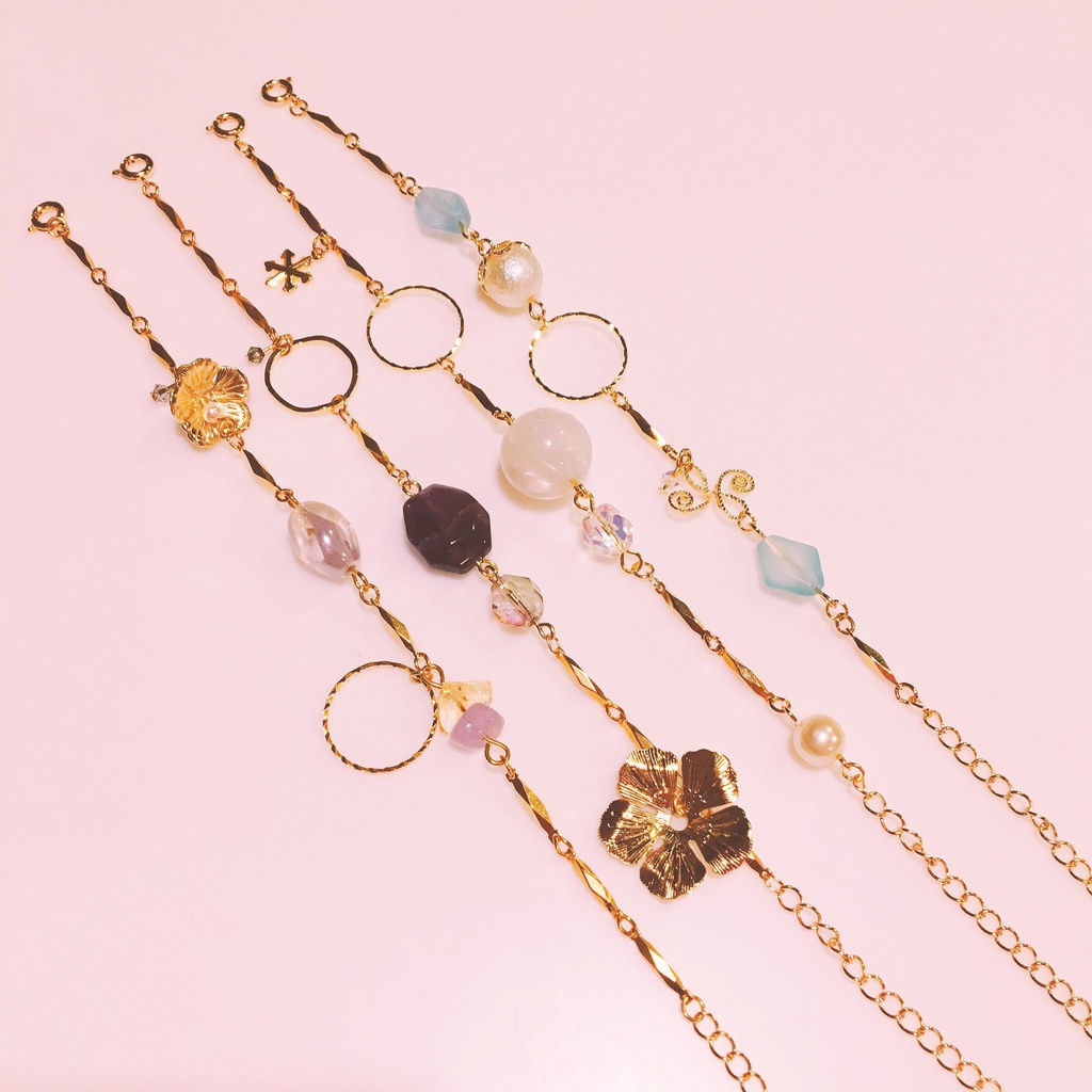 冬色ブレスレット