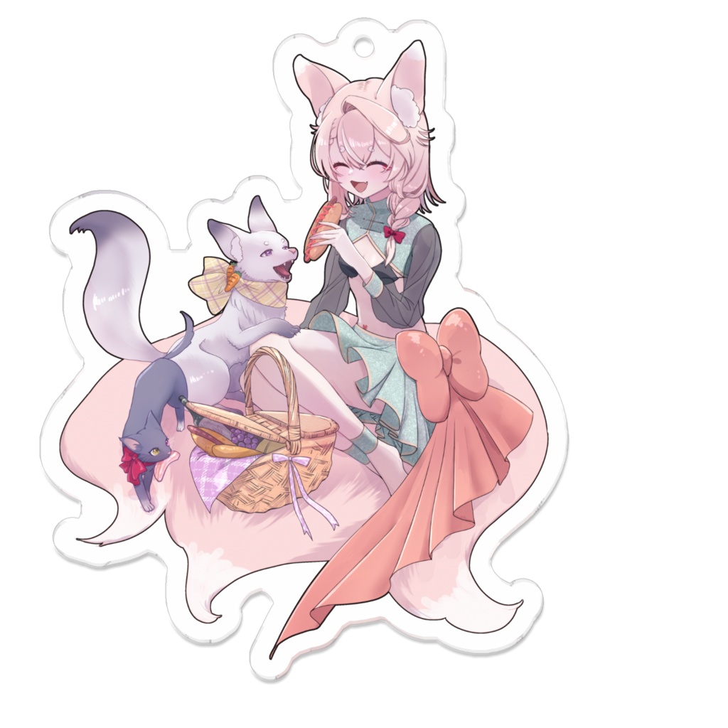 すずあおいほたる アクリルキーホルダー