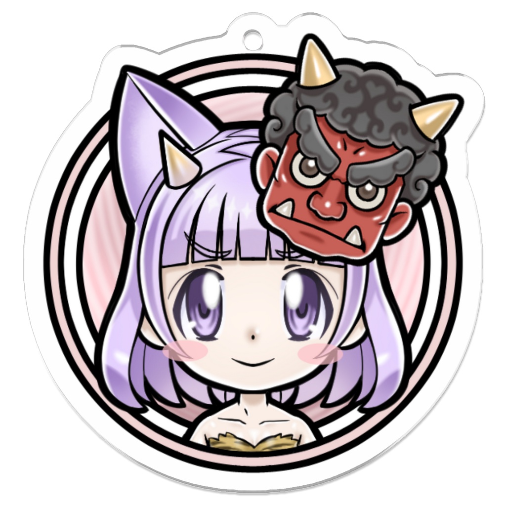ゆうな赤鬼面