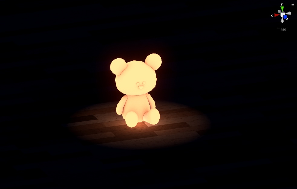 くまちゃんソファ-VRChatモデル-