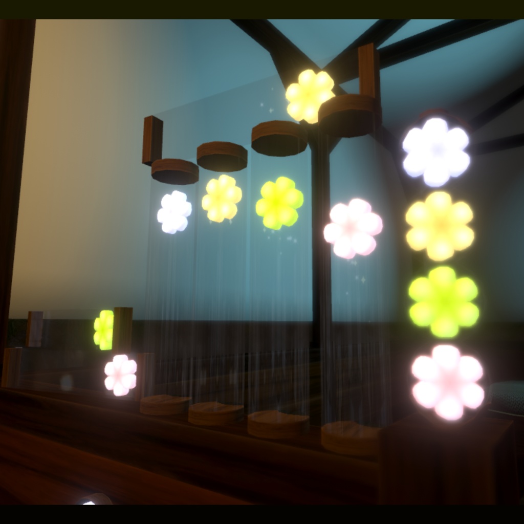 【Udonギミック】VRCフラワーシステム