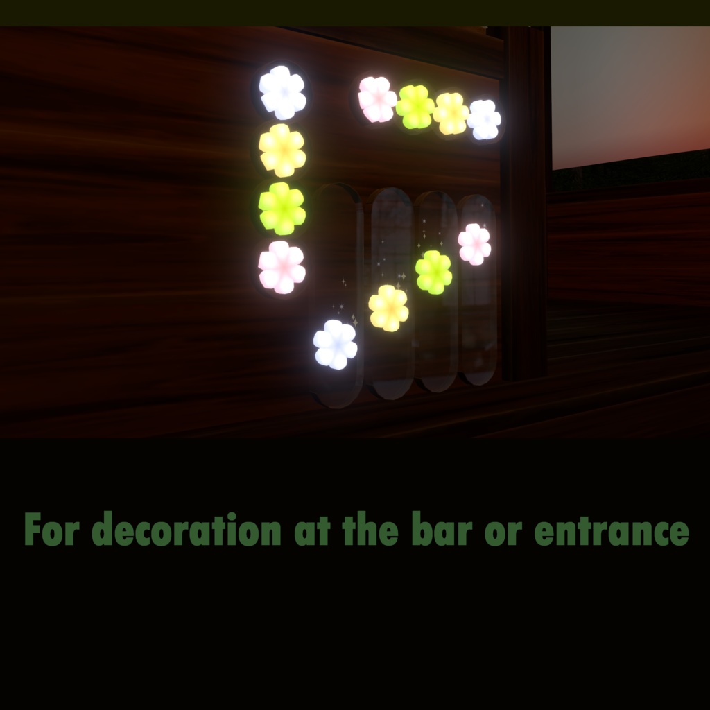 【Udonギミック】VRCフラワーシステム