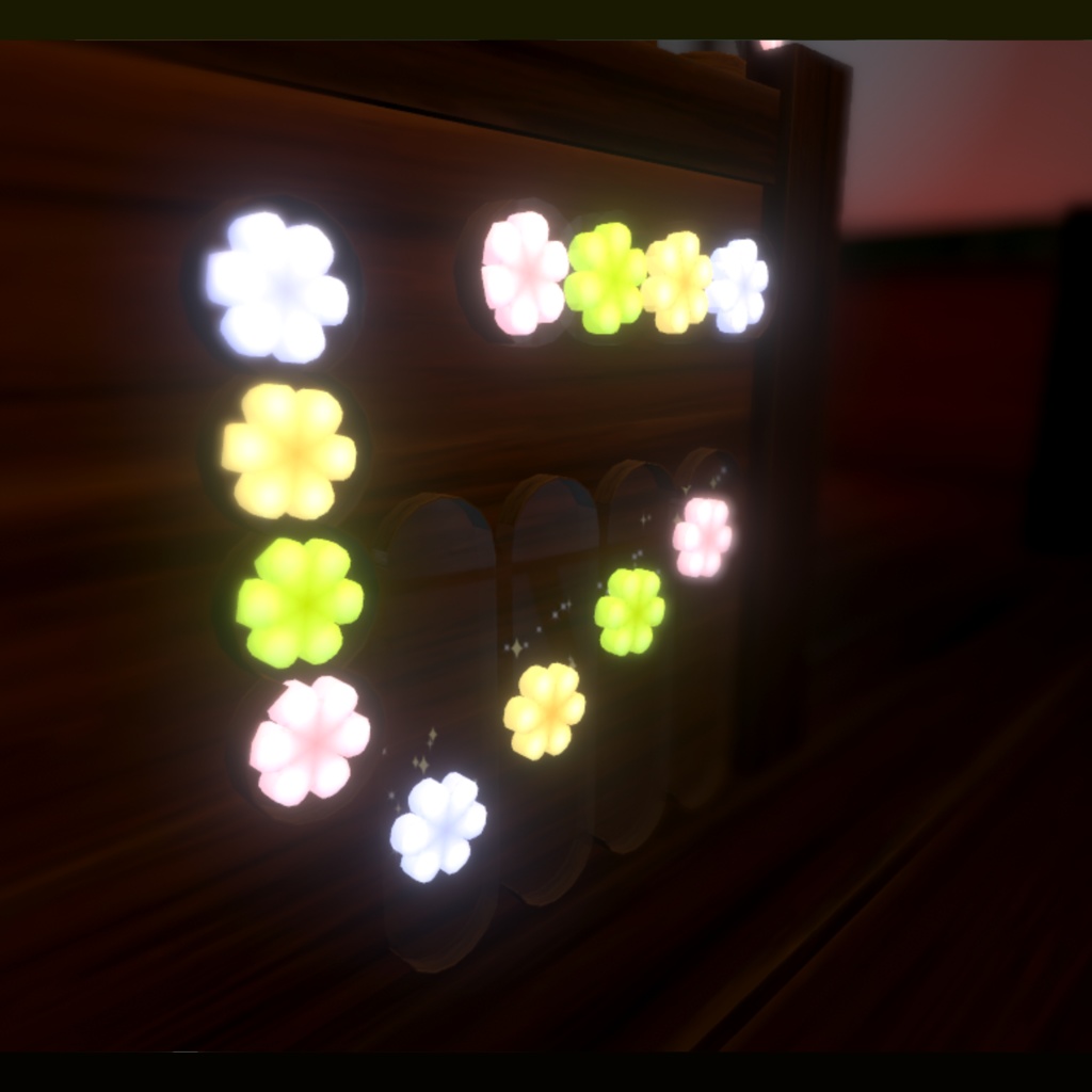 【Udonギミック】VRCフラワーシステム