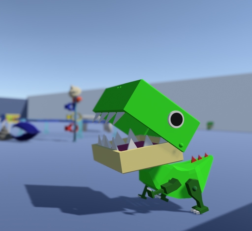 [UDON]ペット自動徘徊おもちゃの恐竜.ver2