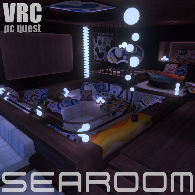 【VRCワールド】searoom-PCVR/Quest-販売記念セール中-