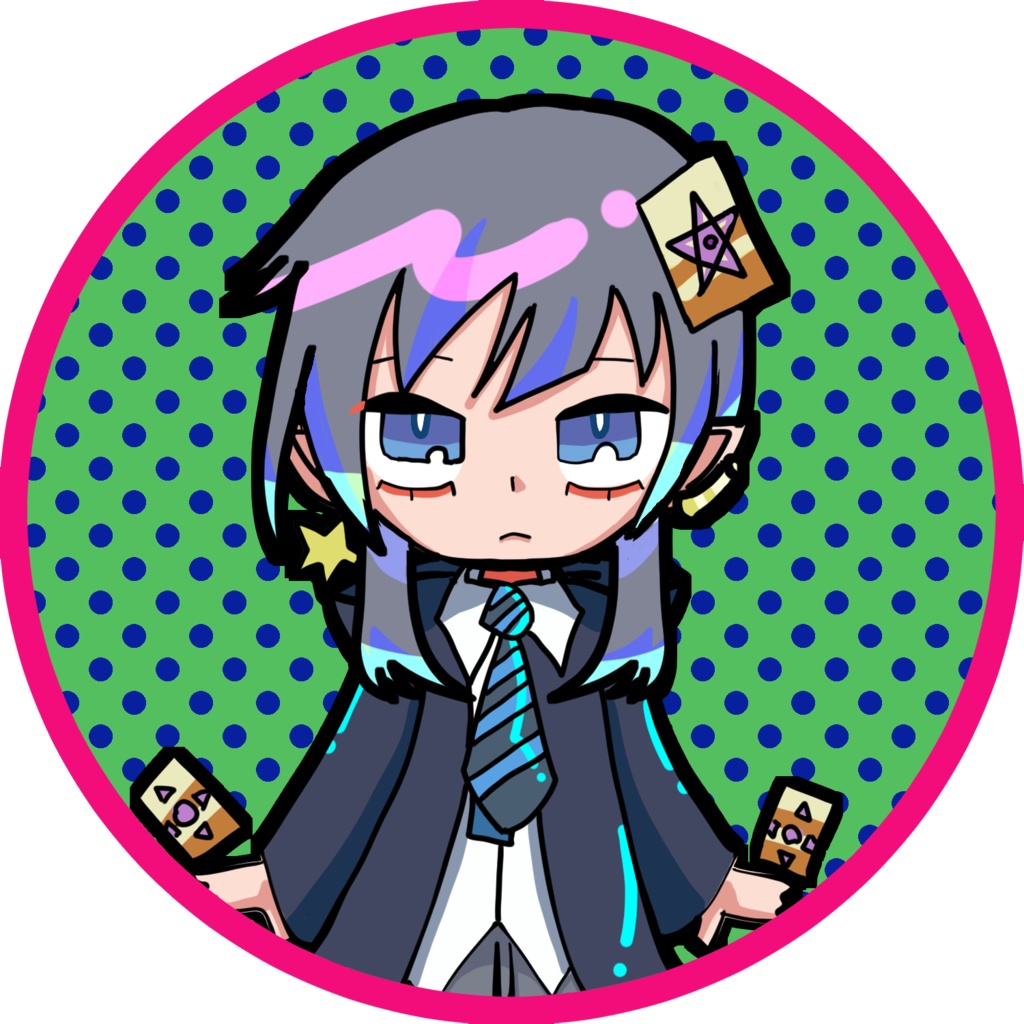 タロットさんアイコン7種類パック ©Nika(にか)2025