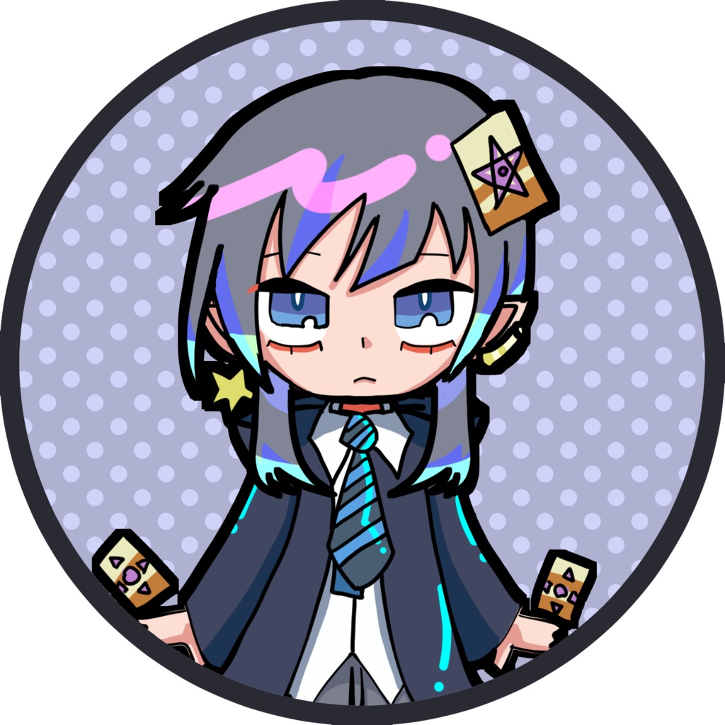 タロットさんアイコン7種類パック ©Nika(にか)2025