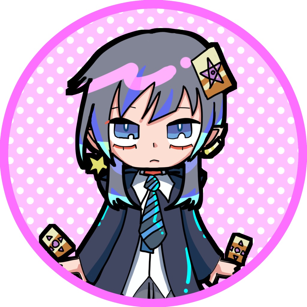 タロットさんアイコン7種類パック ©Nika(にか)2025