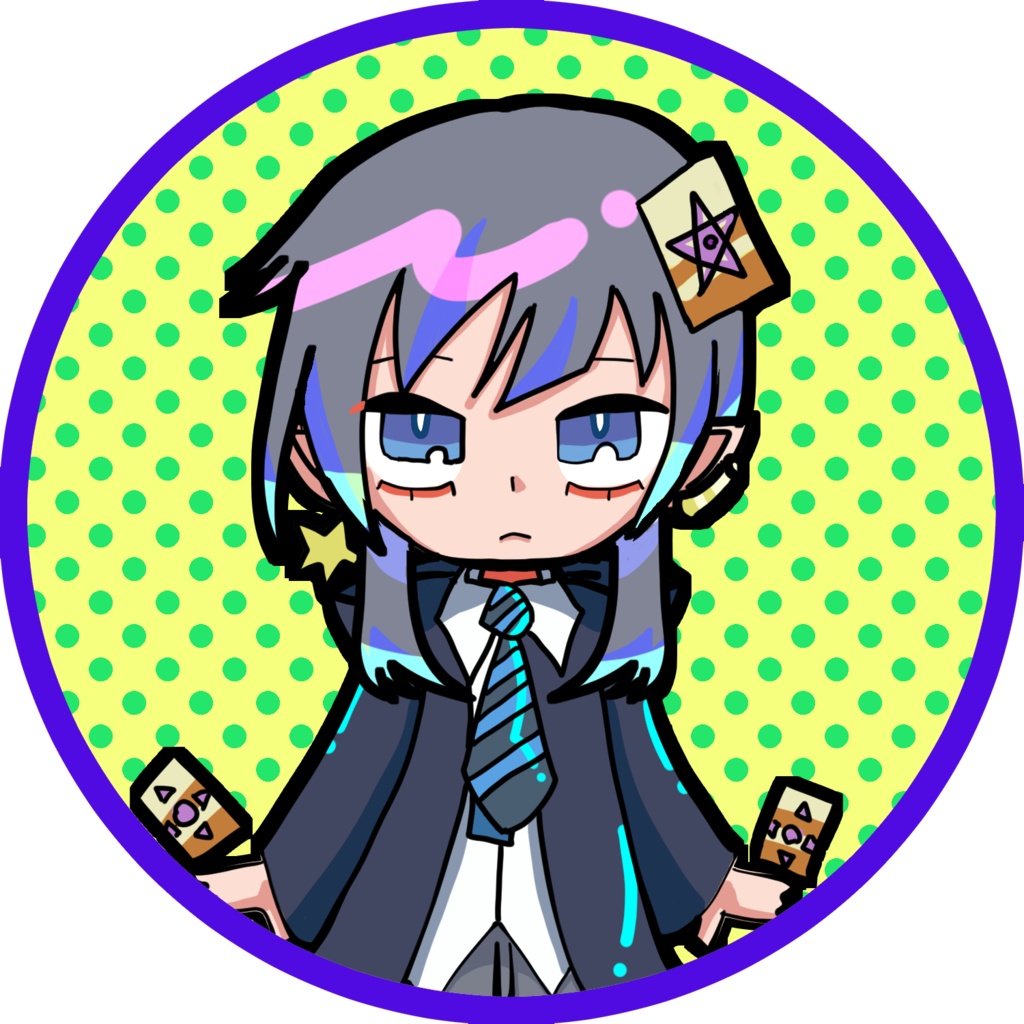 タロットさんアイコン7種類パック ©Nika(にか)2025