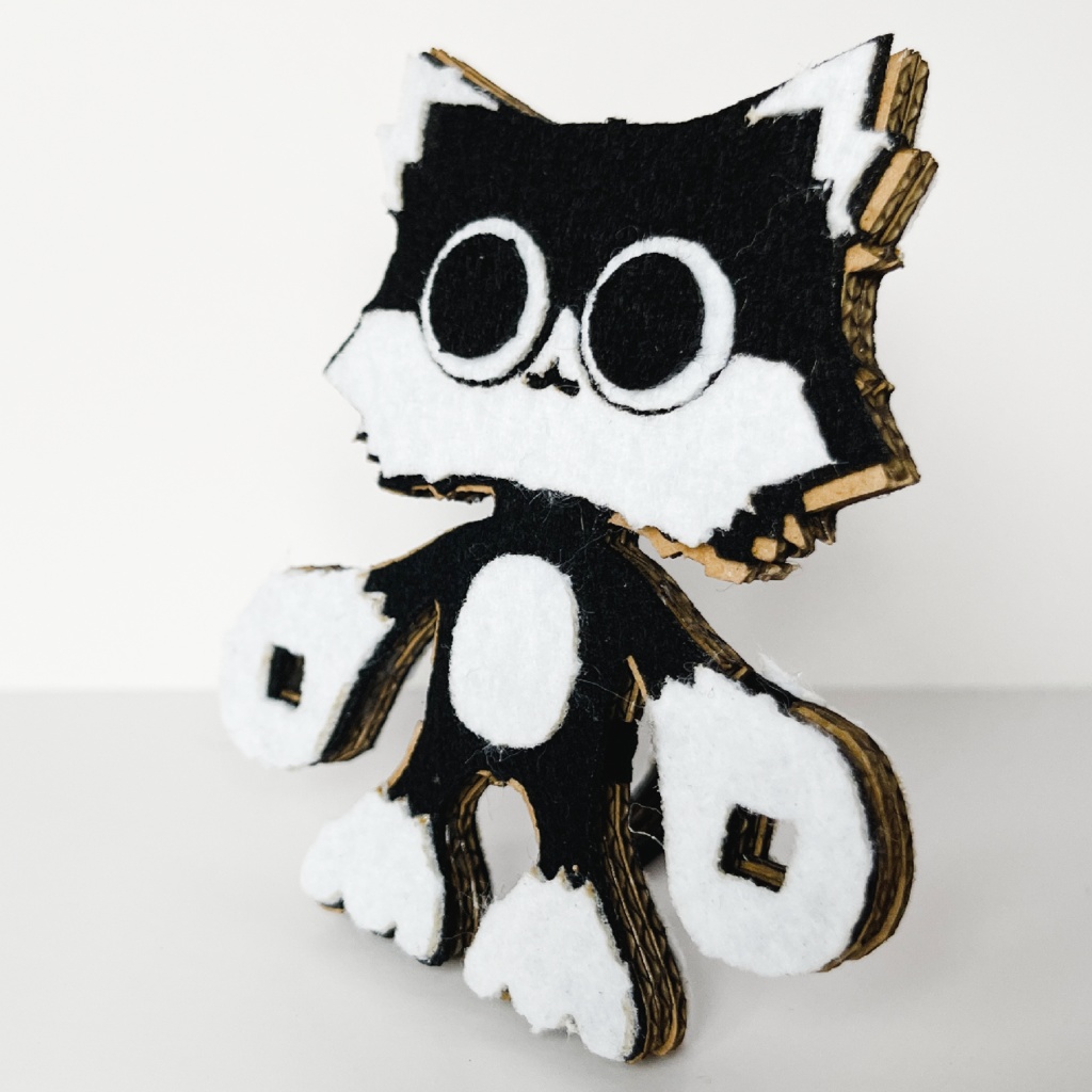 001. 冒険ねこ りゅうのすけ 組み立てキット