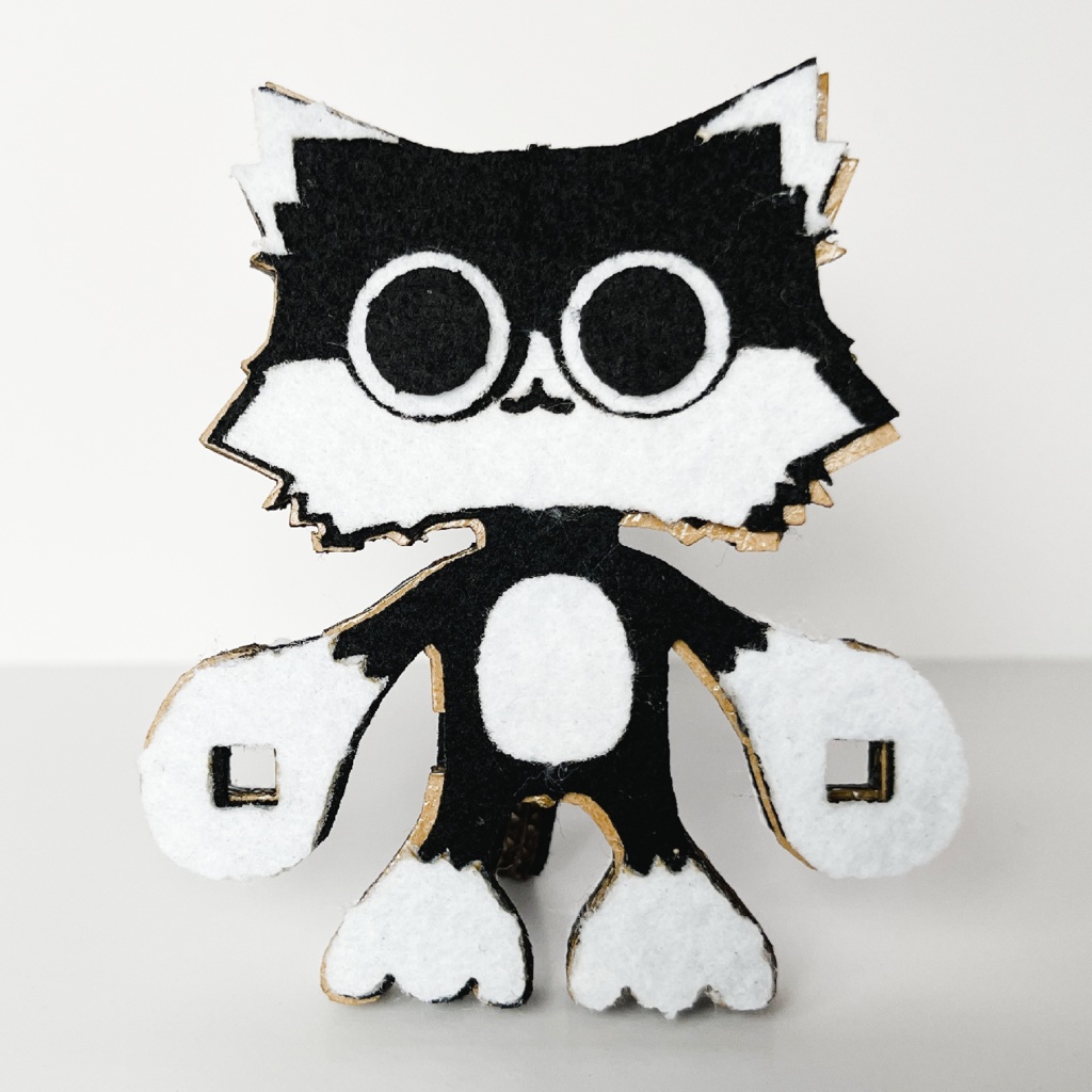 001. 冒険ねこ りゅうのすけ 組み立てキット