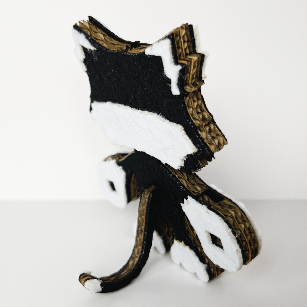 002. 冒険ねこ りゅうのすけ 組み立てキット 簡易パッケージ版