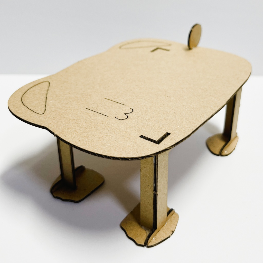 004. かすみのちゃぶ台(くま)