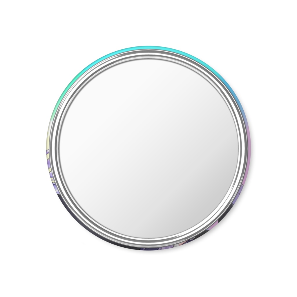 蛙巳遊眼1周年記念缶ミラー