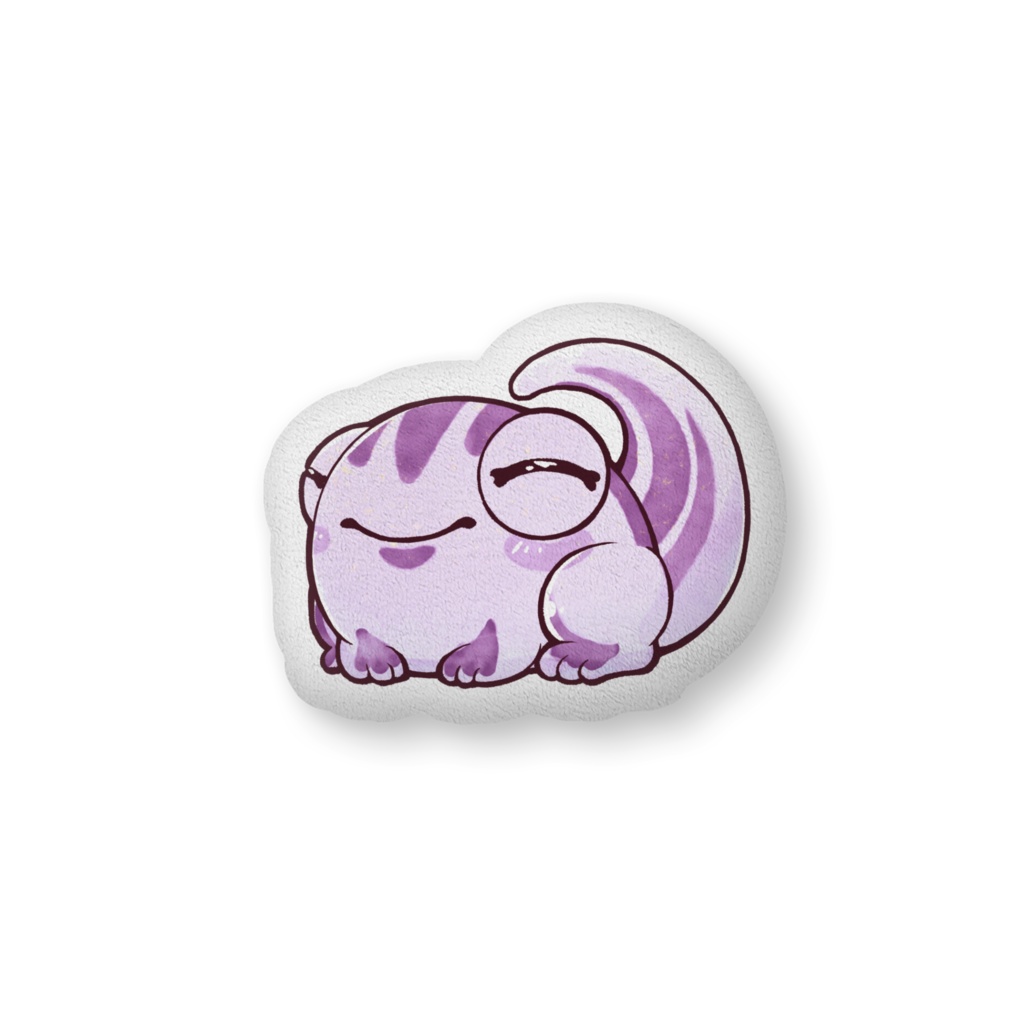 紫梅ちゃんふかふかクッション