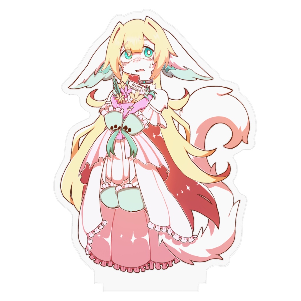 着せ替え人形くん アクリルフィギュア HAPPYWEDDING