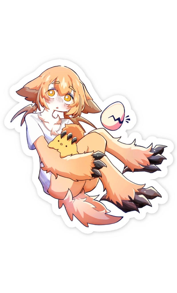 ハーピィくんステッカー