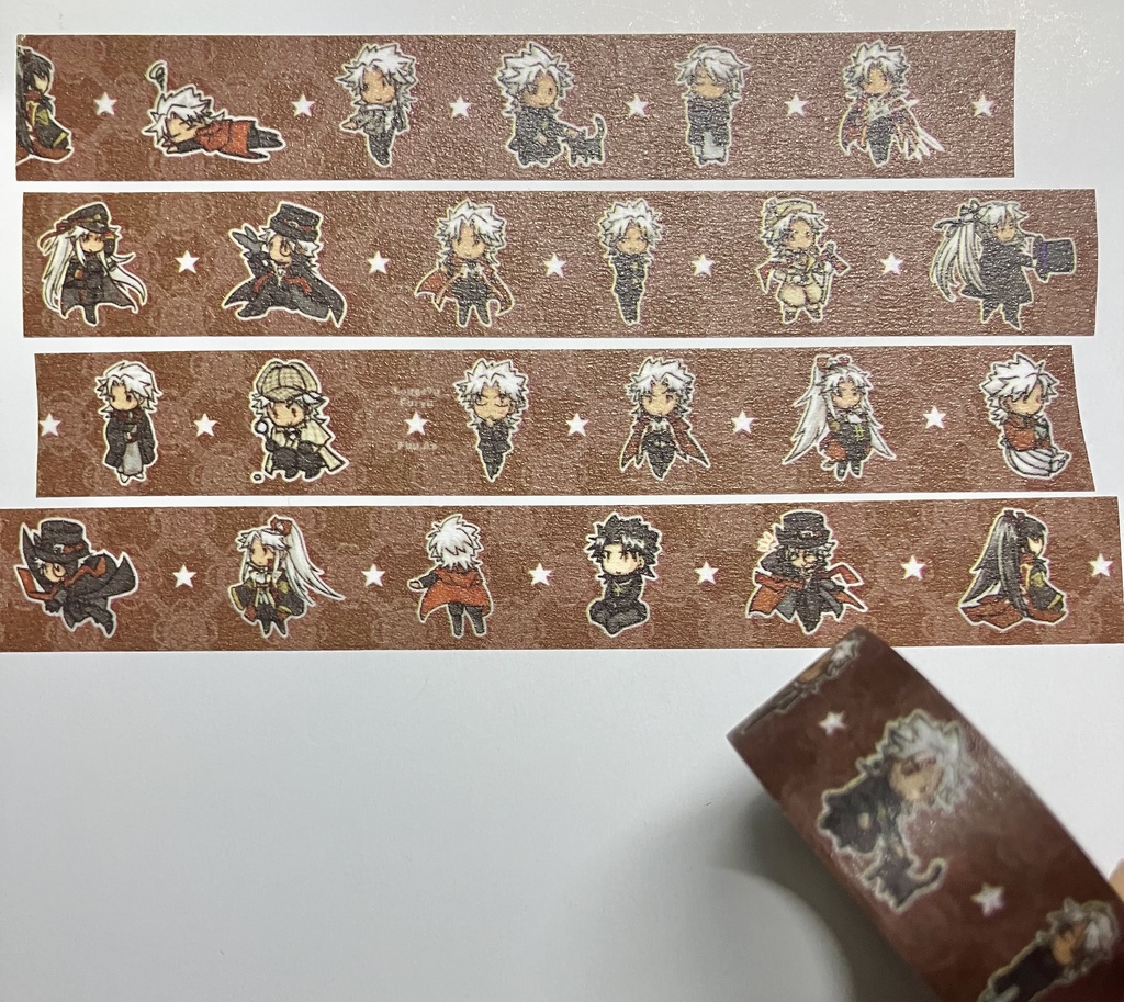 四竜と天草のマステ