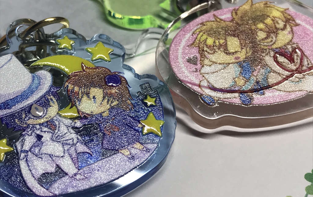 キ青アクキー三種