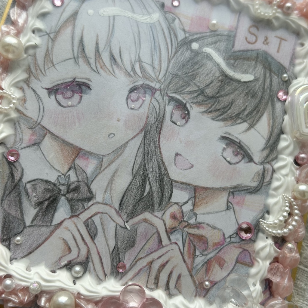 【一点限定】デコ色紙
