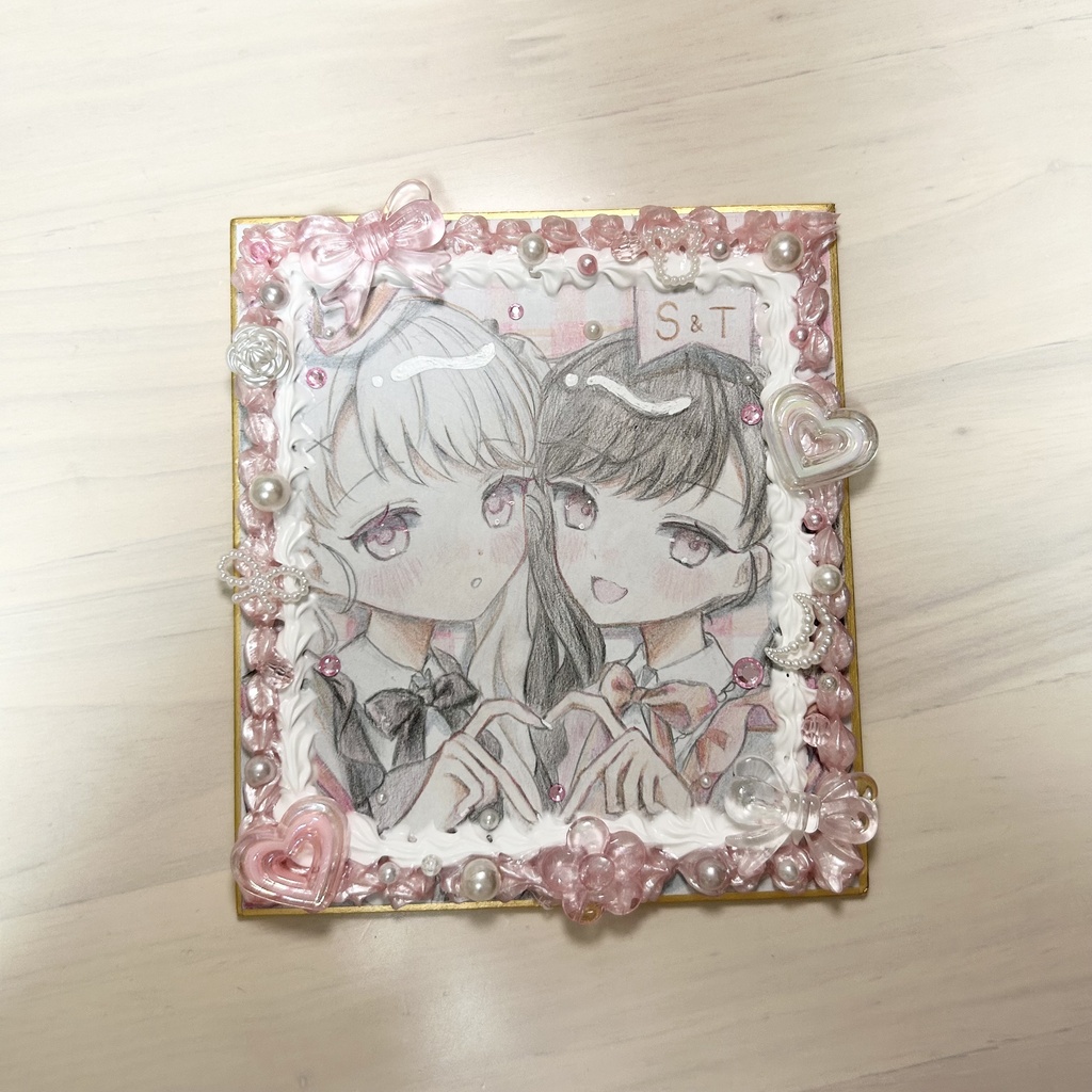 【一点限定】デコ色紙