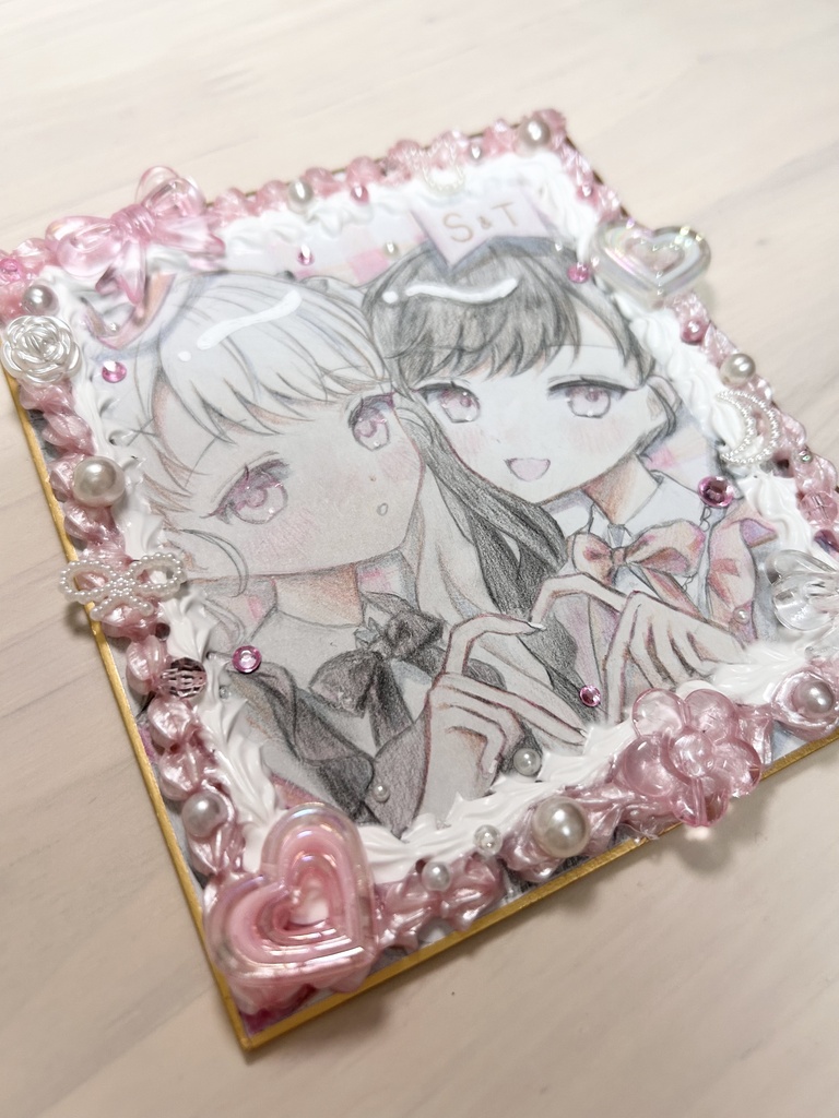 【一点限定】デコ色紙